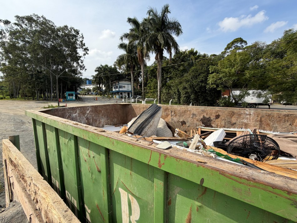 Mais de 92 toneladas de resíduos foram descartadas em quatro meses de atividades do PEV