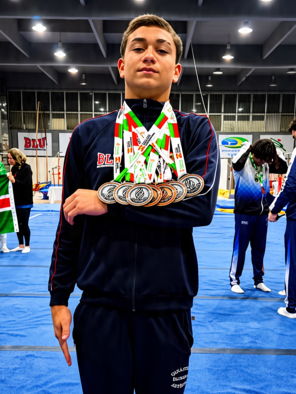 Blumenau é vice-campeã no Estadual de Ginástica Artística Infantil