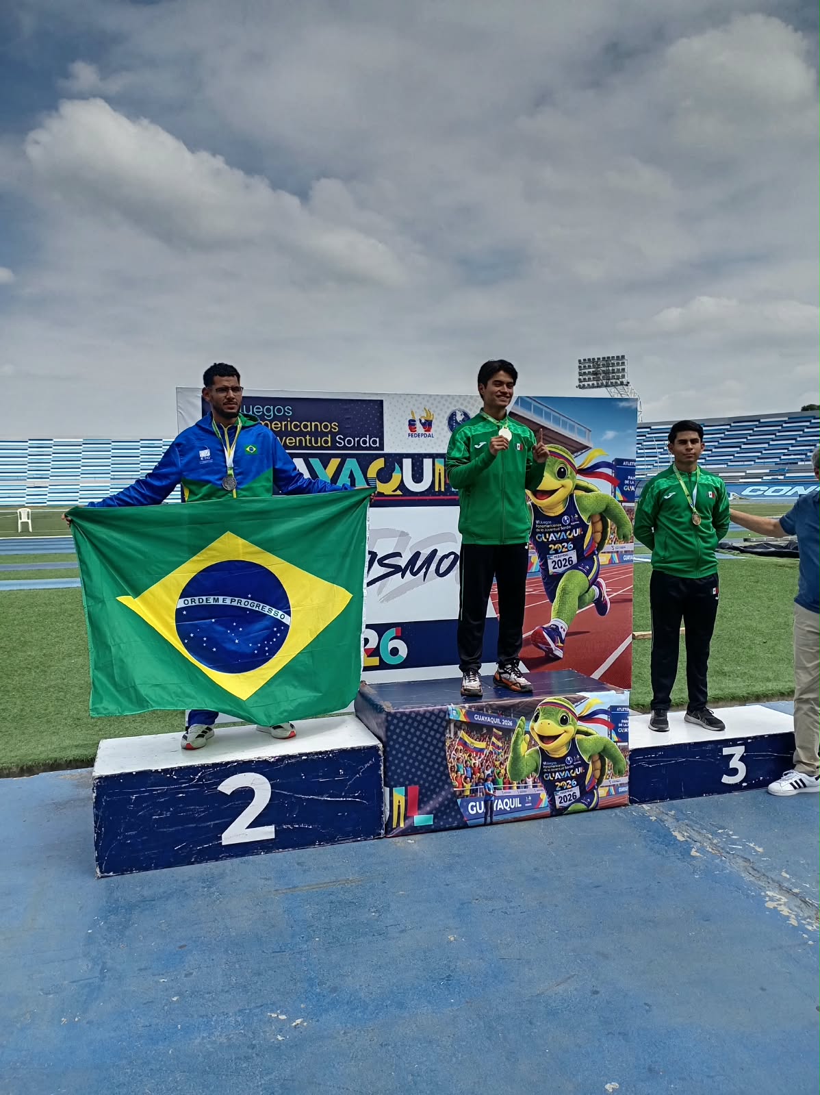 Atletas de Blumenau conquistam cinco medalhas em Pan-Americano de Natação para Surdos