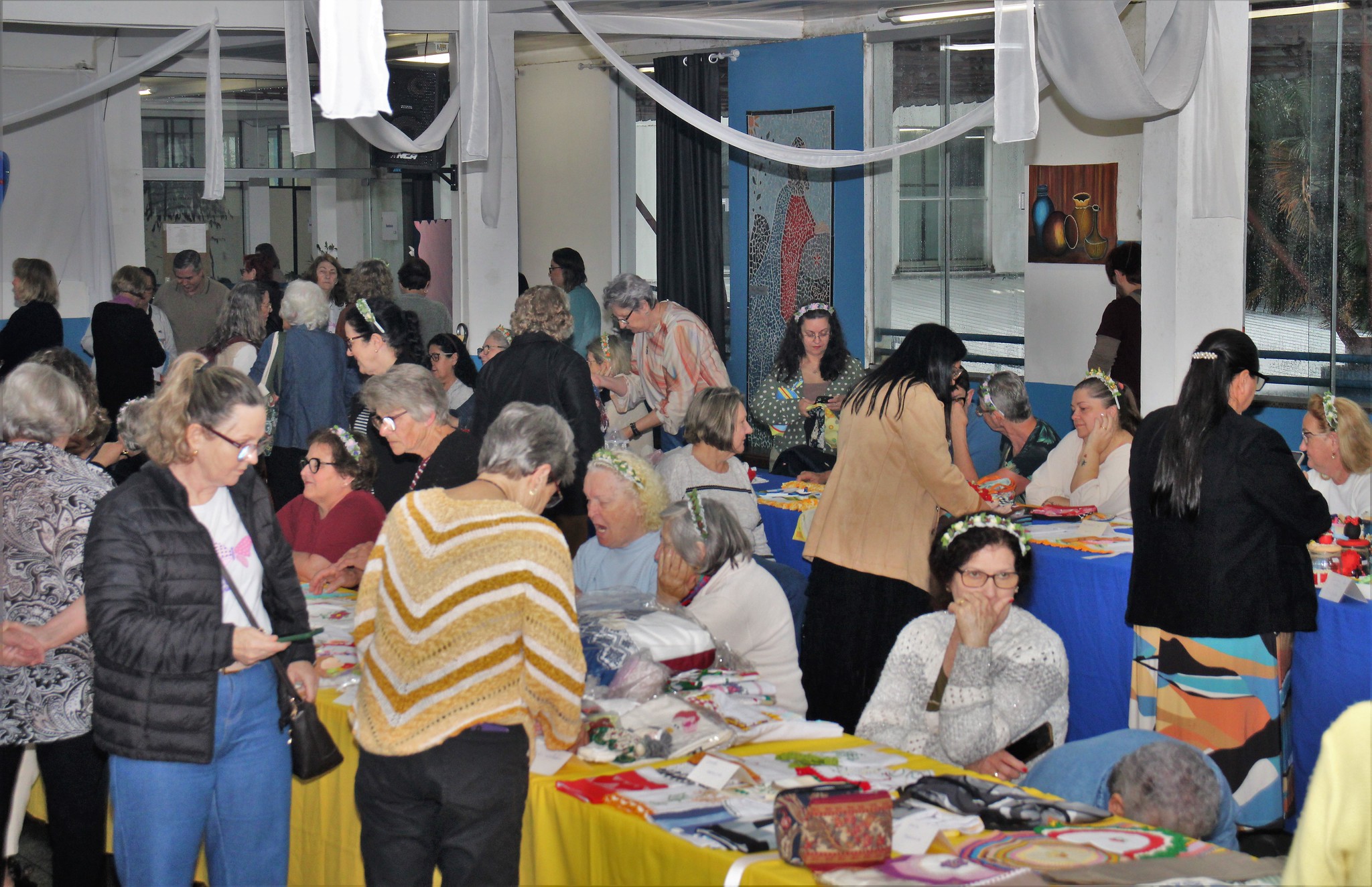 Encontro dos Clubes de Mães reúne artesãs e exibe produções na Pró-Família