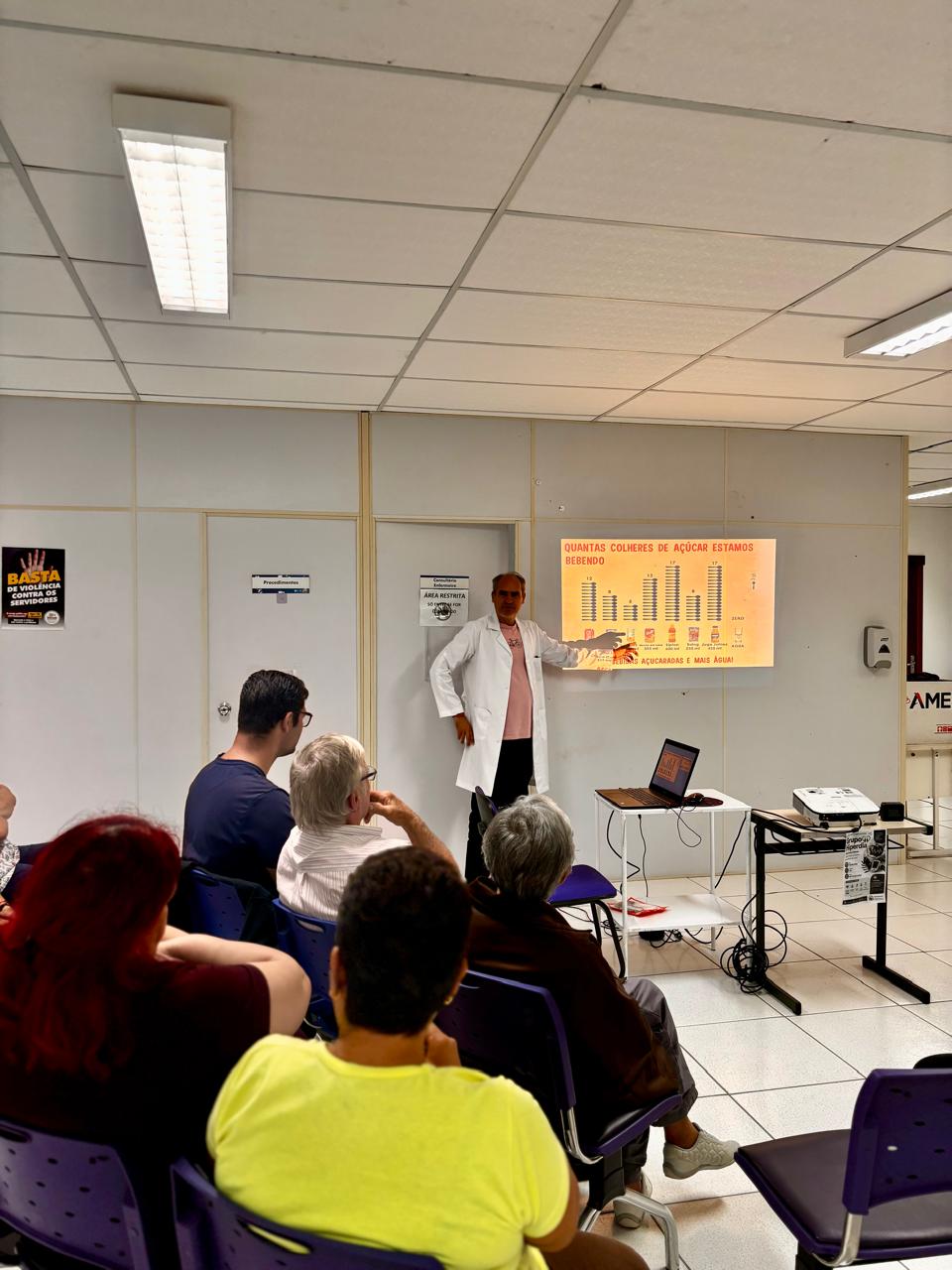 ESF Thamara Katryne cria grupo de apoio para pessoas com hipertensão e diabetes