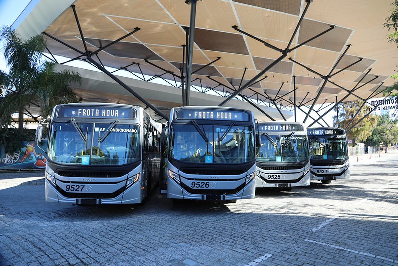 Blumenau recebe mais 18 ônibus e avança na renovação da frota do transporte coletivo