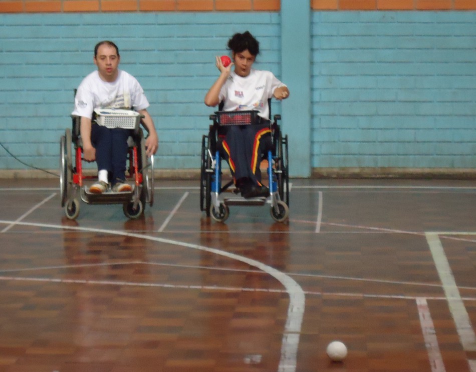 Blumenau marca presença no Circuito Catarinense de Bocha Paralímpica
