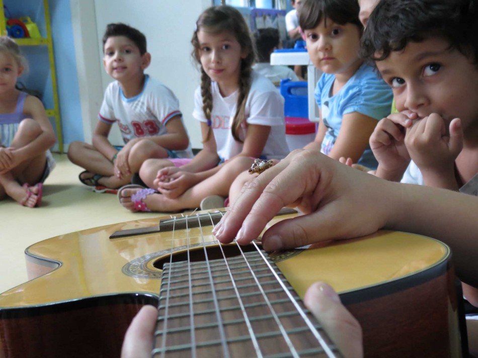 Linguagem do Movimento e Musicalização Infantil para todas as crianças