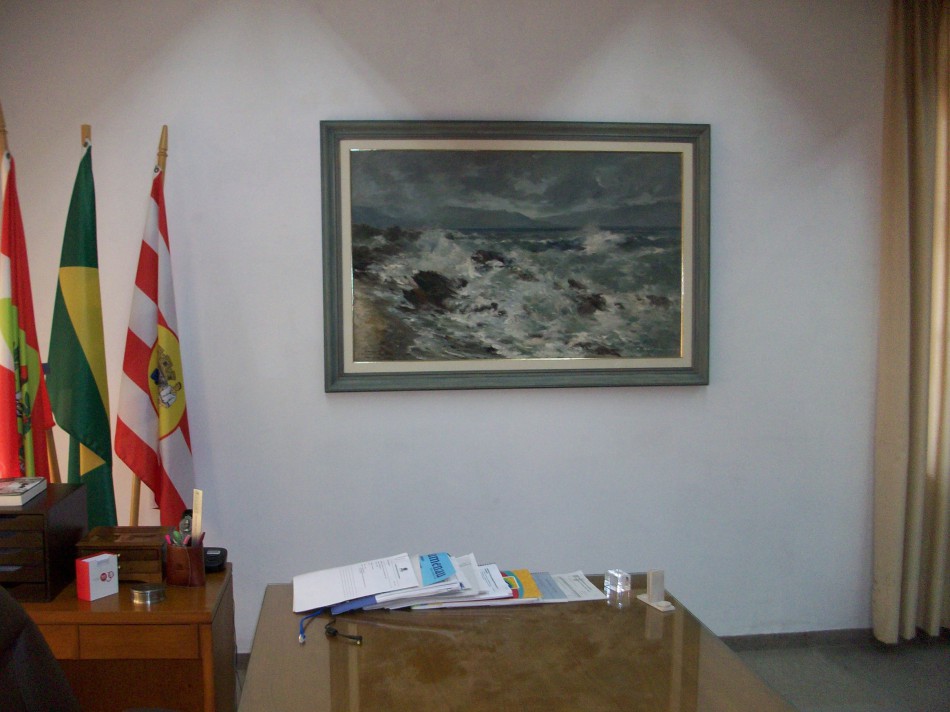 Gabinete do prefeito expõe obras do acervo do MAB