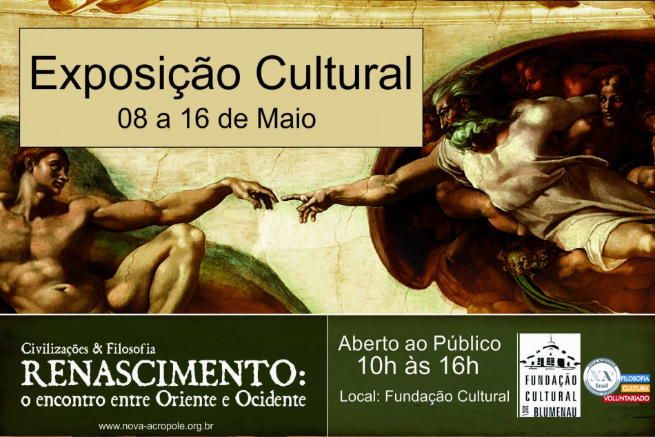 Oriente e Ocidente se cruzam em exposição