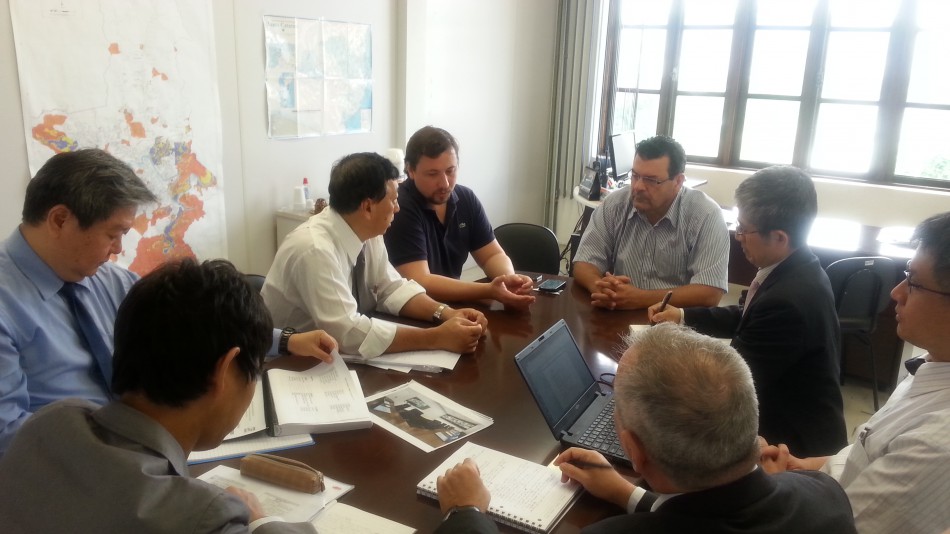 Consultores da Jica voltam a visitar Blumenau