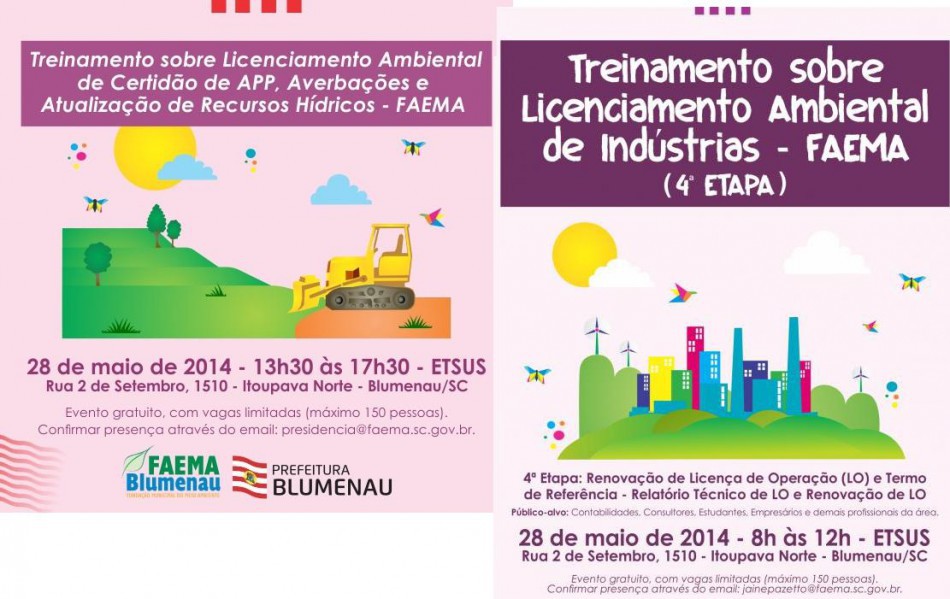 Faema está com inscrições abertas para treinamentos capacitatórios