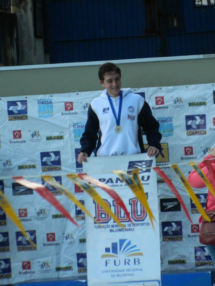 Atleta blumenauense disputa Campeonato Brasileiro Infantil de Inverno