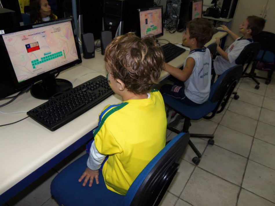 Escolas entram no clima da Copa com atividades pedagógicas lúdicas