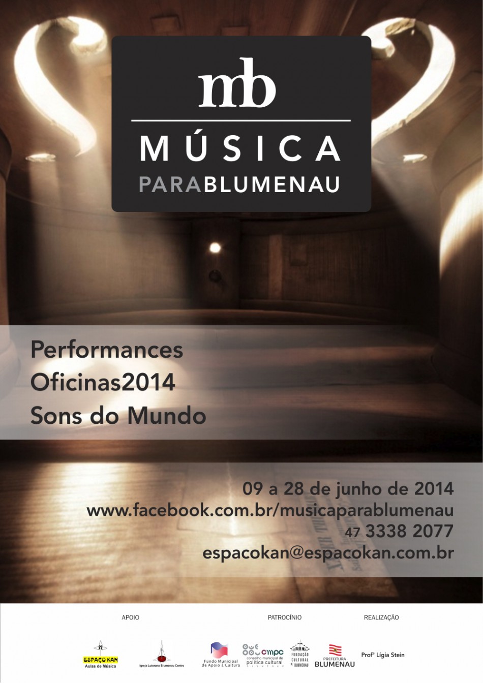 "Música para Blumenau" recebe inscrições