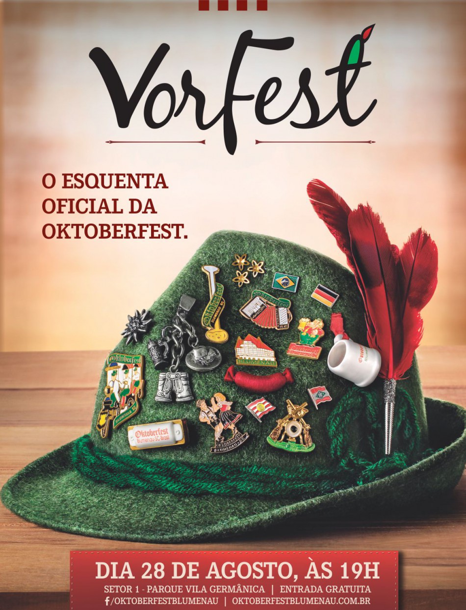 31ª Oktoberfest promove Vorfest, o esquenta oficial da festa