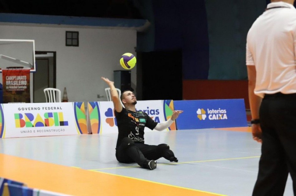 Blumenau disputa o Campeonato Brasileiro de vôlei sentado em Fortaleza