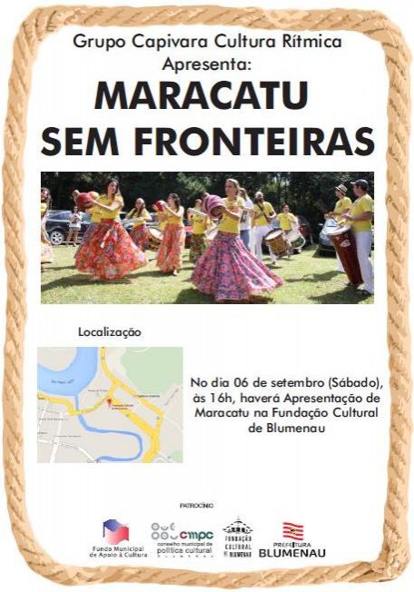 Fundação Cultural recebe Maracatu Sem Fronteiras