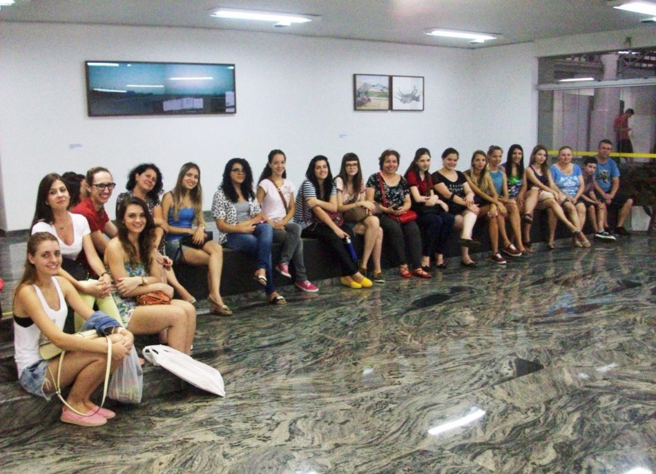 Acadêmicos do Senai visitam o Museu de Arte