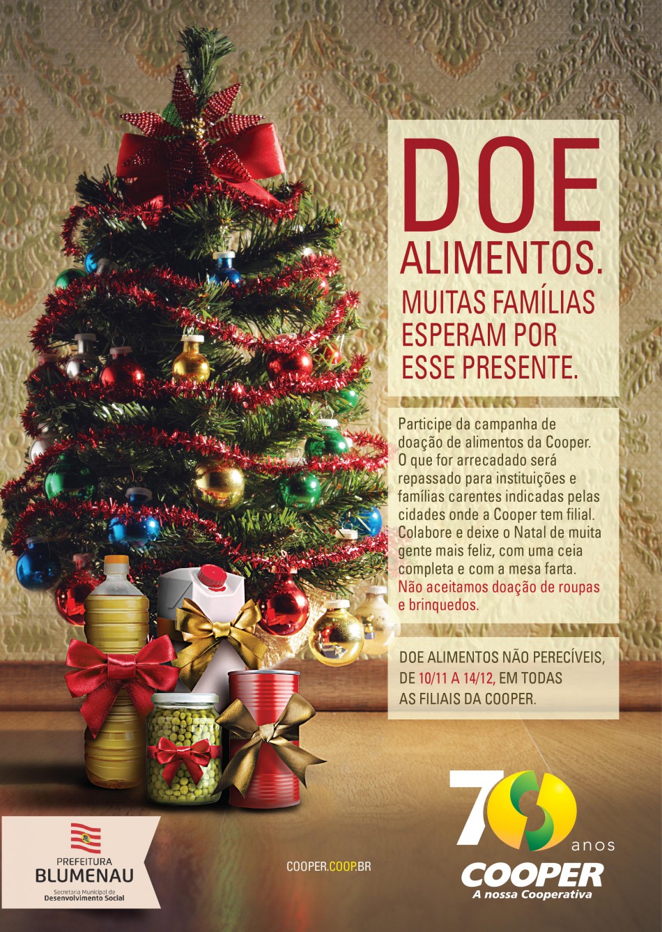 Prefeitura faz coleta de arrecadações da Ação Solidária de Natal