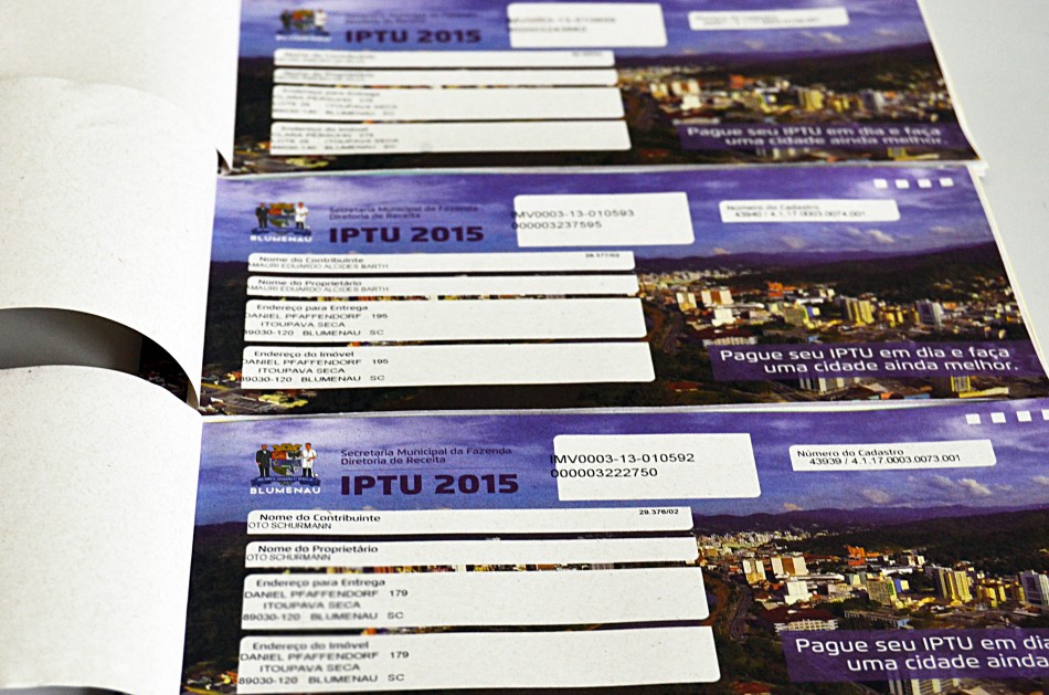 Atendimento sobre IPTU 2015 já está sendo realizado na Vila Germânica