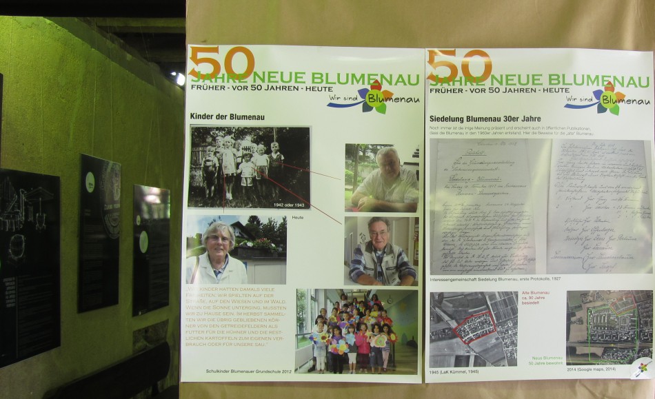 Cartazes apresentam Bairro Blumenau na Alemanha