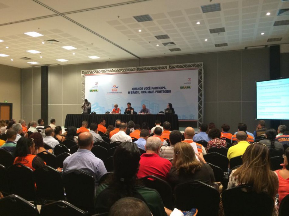 Blumenau participa da 2ª Conferência Nacional de Defesa Civil