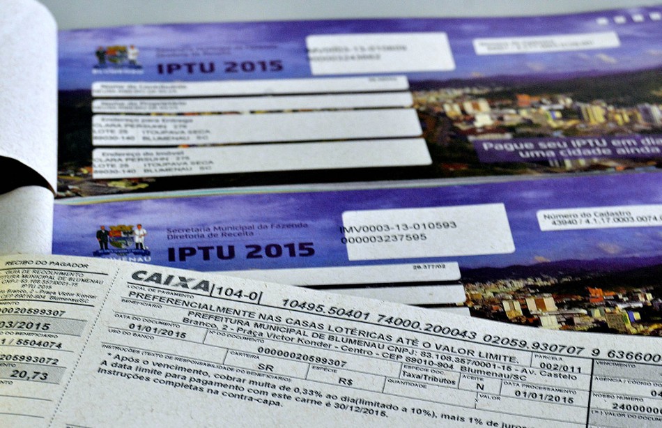IPTU com desconto vence sexta-feira