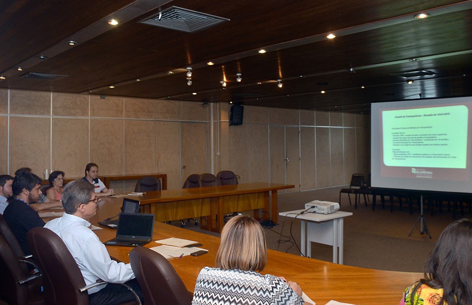 Reunião do Comitê da Transparência avalia ações do primeiro trimestre