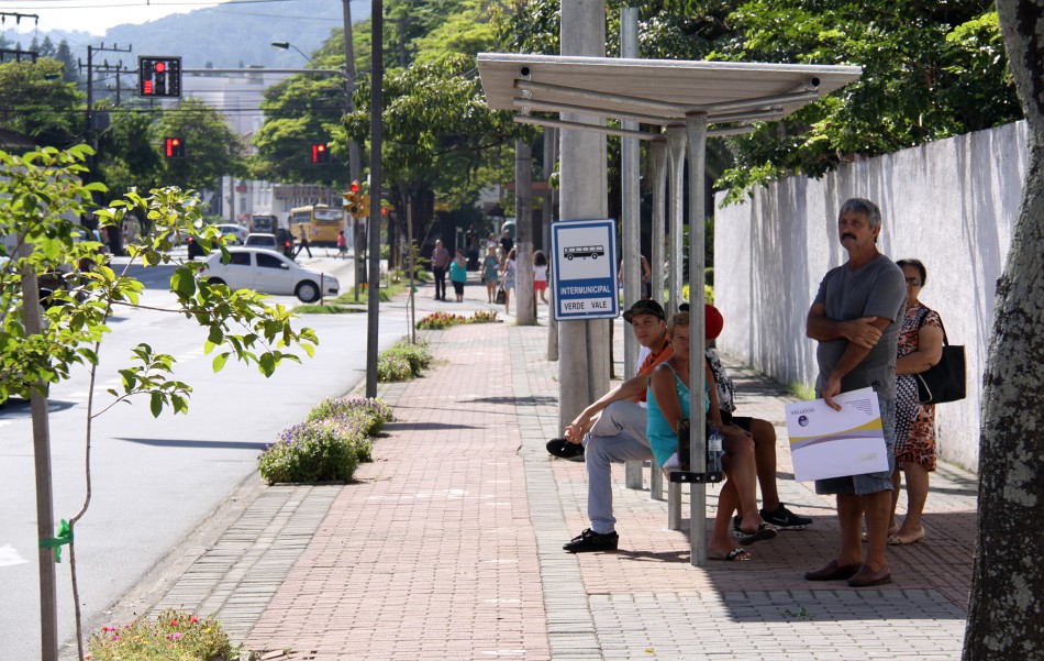 Seterb instala pontos para transporte intermunicipal para Gaspar e Ilhota