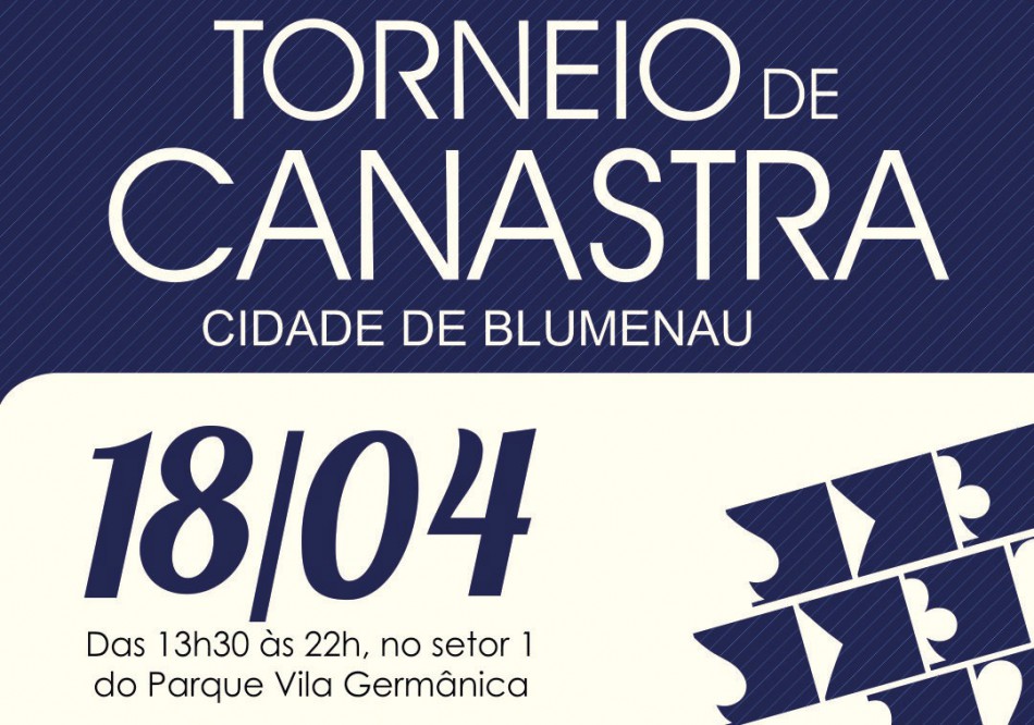 Torneio de Canastras terá grande participação da comunidade