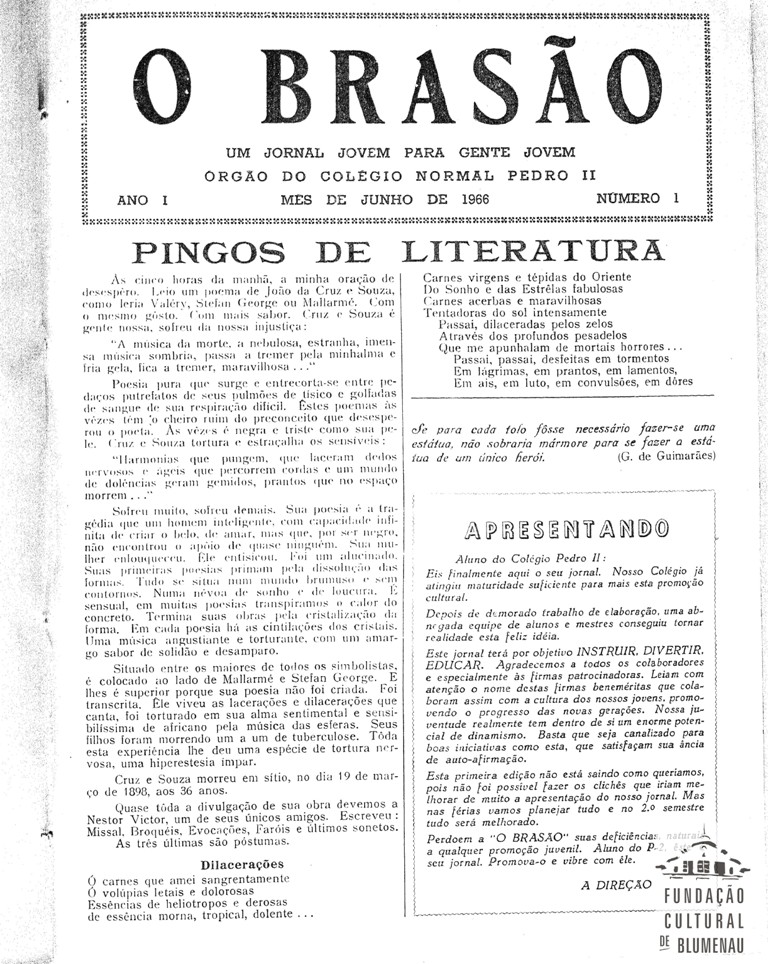 Memória Digital: O Brasão
