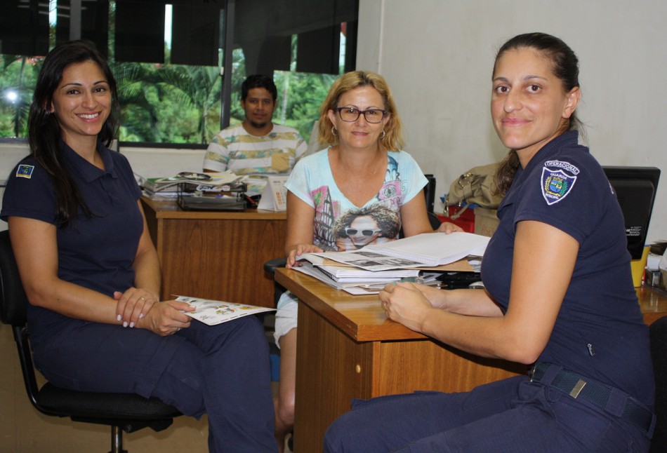 Escola Pública de Trânsito recebe a visita da Guarda Municipal de Rio do Sul