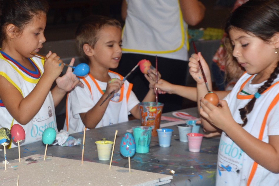 Escolas de Blumenau participam das atividades da Osterdorf
