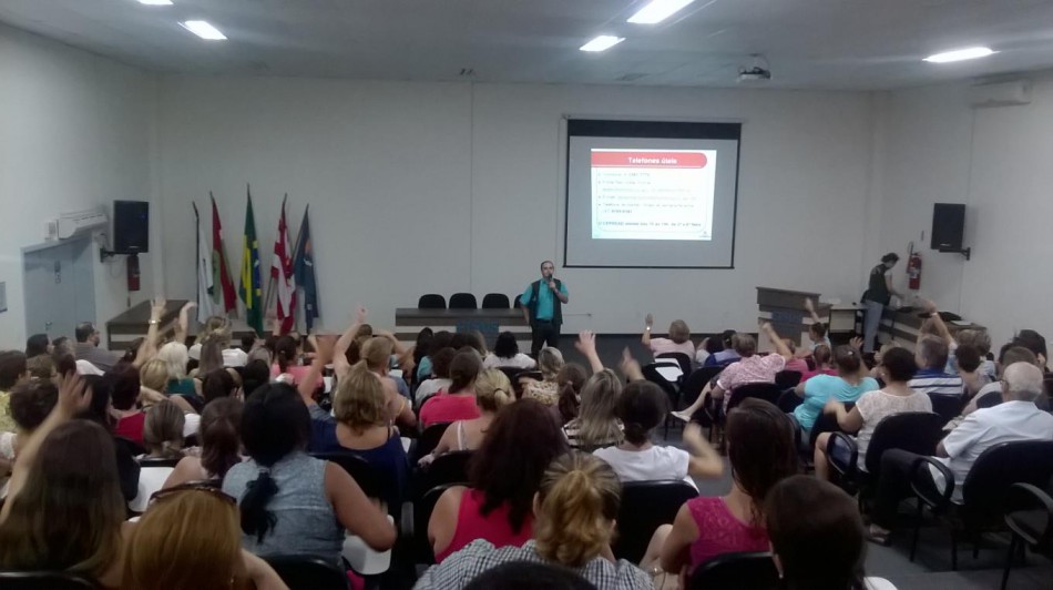 Bem Estar Animal palestra para Agentes Comunitários de Saúde