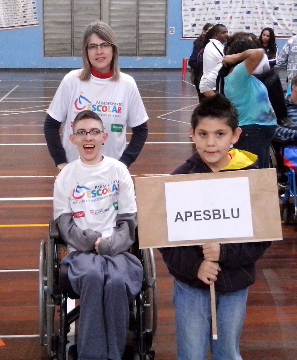 Paratleta blumenauense participa do Circuito Catarinense de Bocha