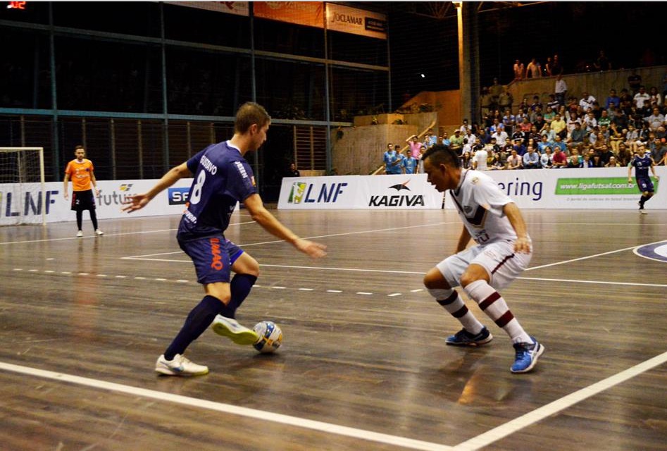 Blumenau se prepara para o próximo jogo da Liga Futsal