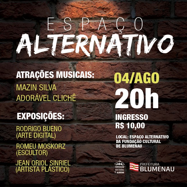 Música e arte agitam Espaço Alternativo