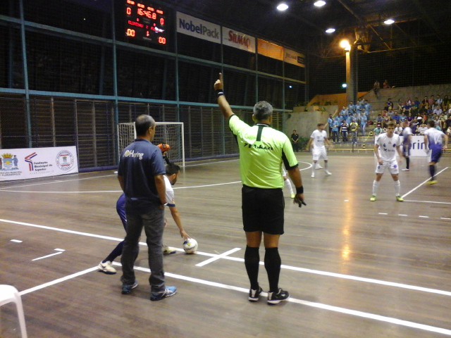 Blumenau se prepara para próxima partida da Liga Nacional de Futsal