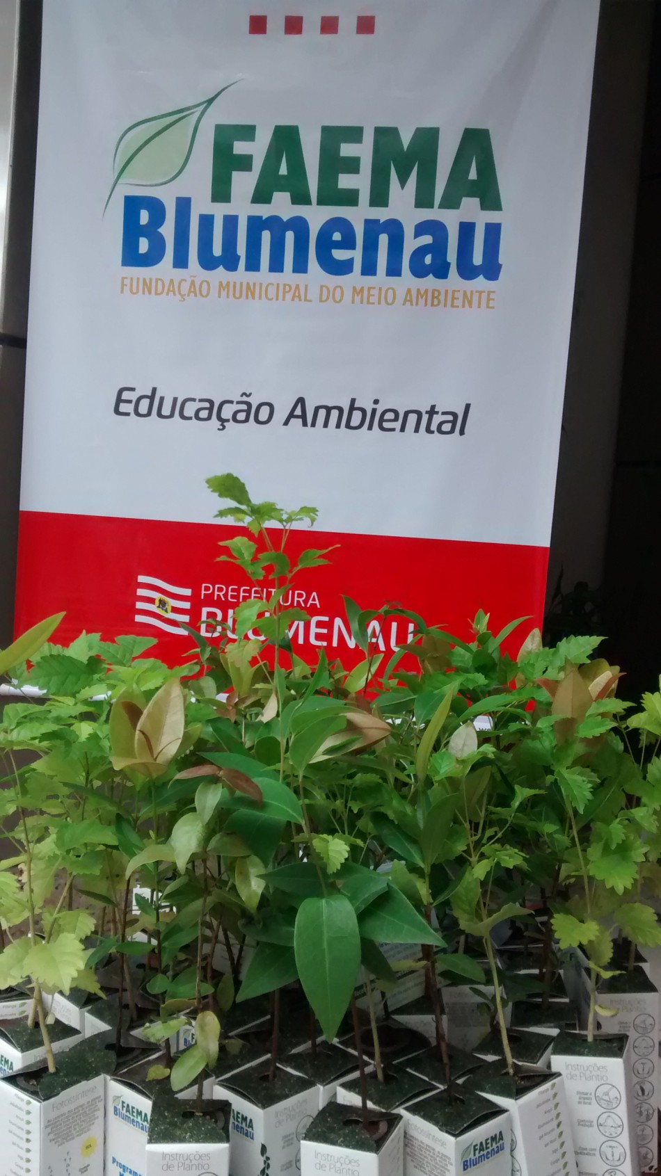 Faema leva educação ambiental para Itoupava Central