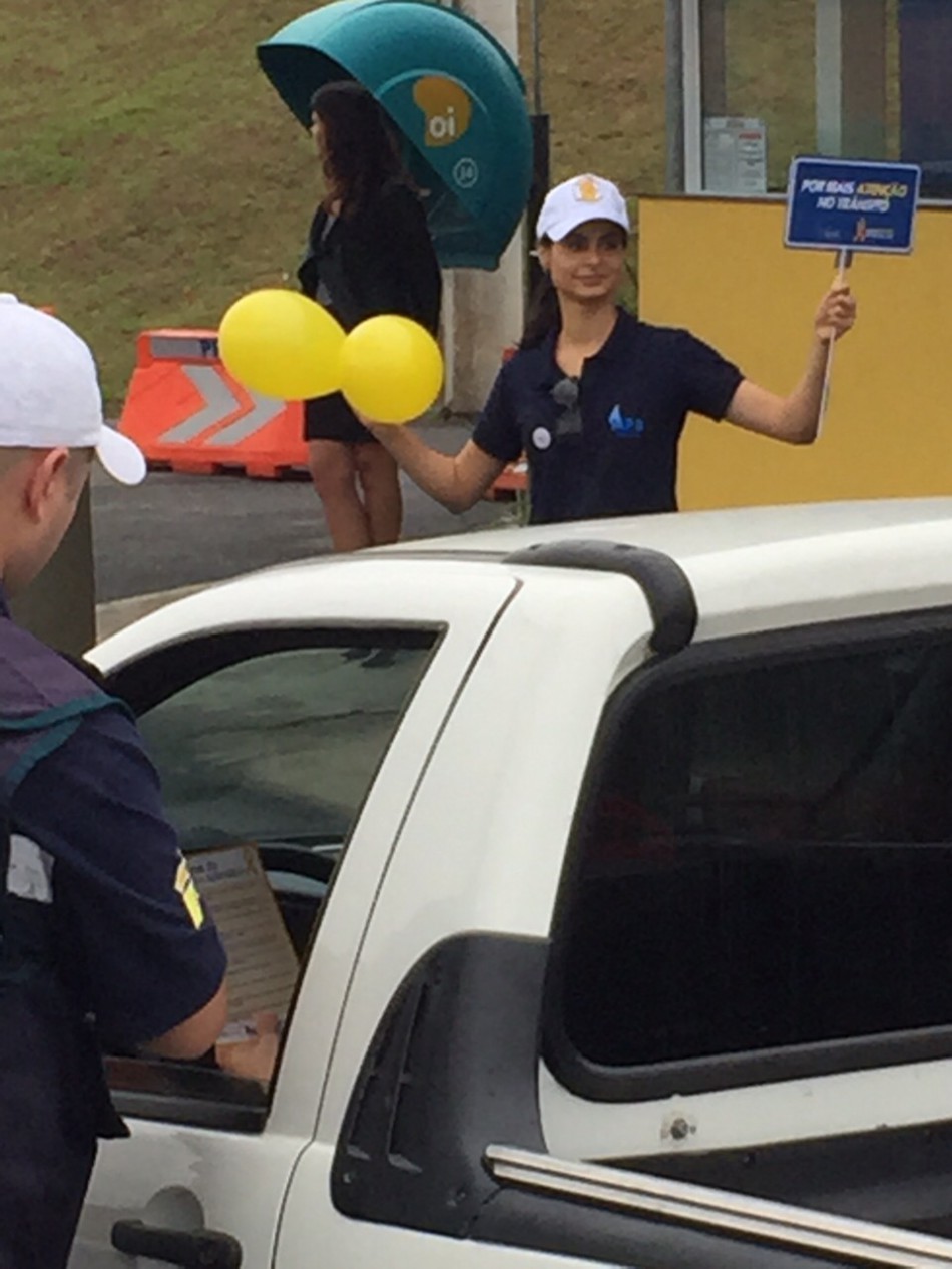 Seterb participa de blitz educativa em posto da Polícia Rodoviária Federal