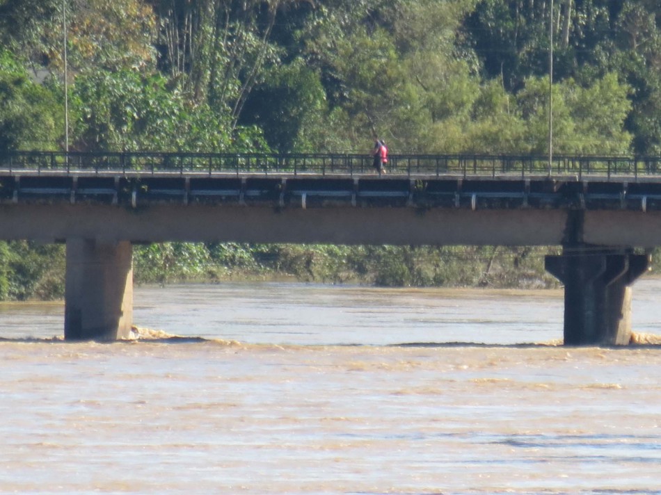 Ceops divulga nova projeção para nível do rio Itajaí-Açu às 2h com 10,30 metros