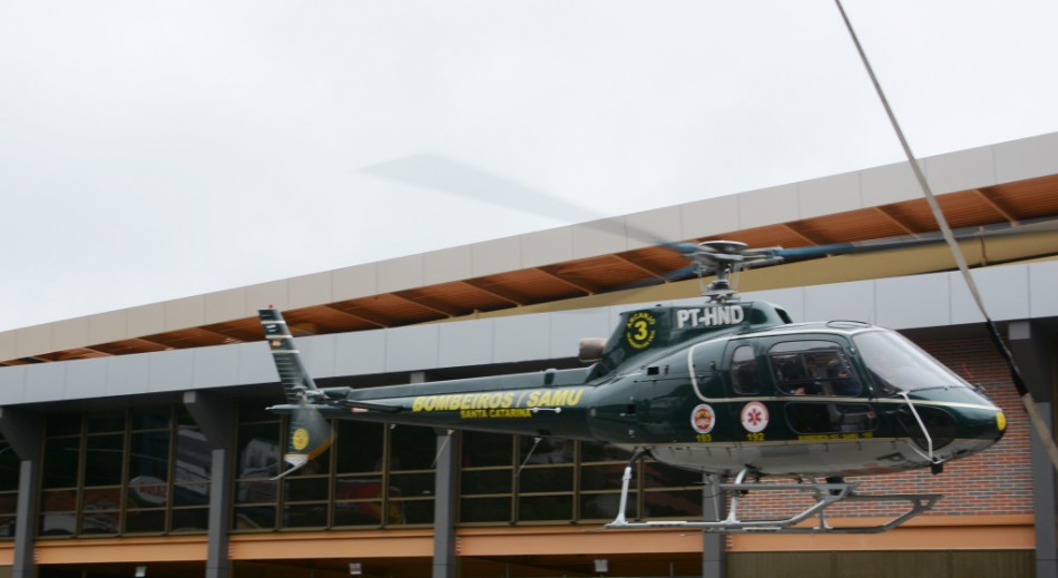 Município de Blumenau contará com serviço de resgate aeromédico