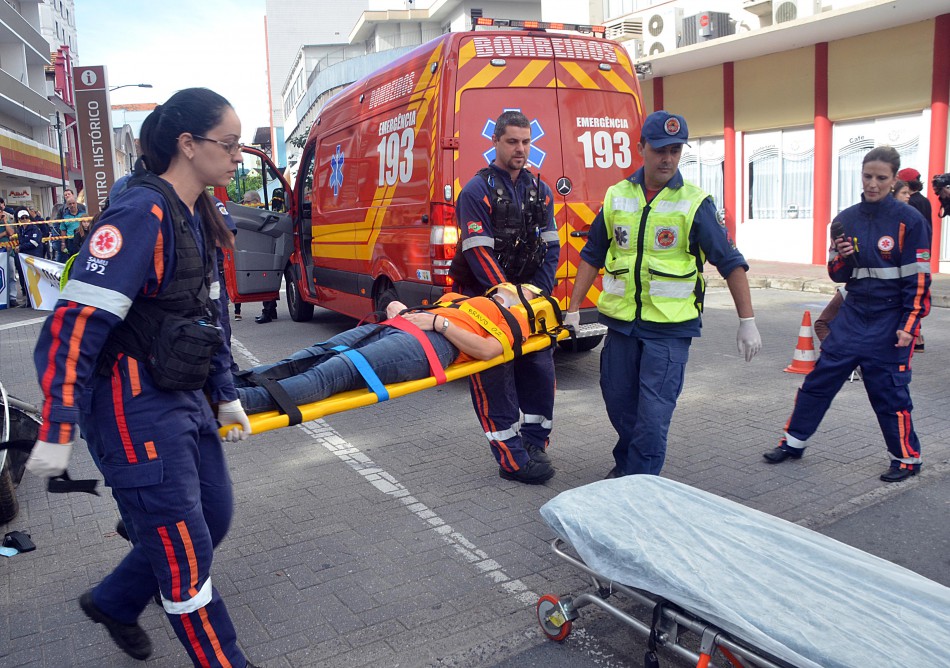 Diminui número de acidentes com vítimas no trânsito de Blumenau