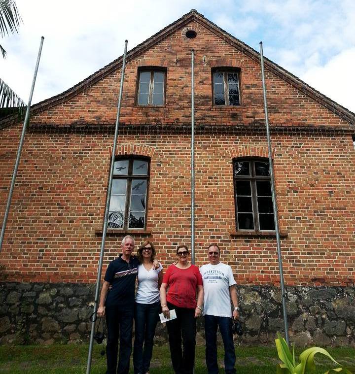 Turistas resgatam história familiar na Vila Itoupava