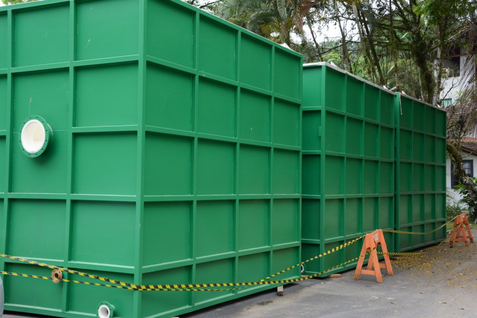 Construção da nova ETA compacta na reta final