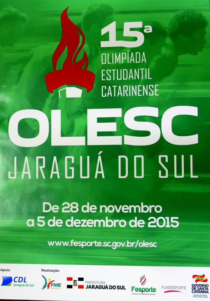 Blumenau em segundo lugar no quadro de medalhas da Olesc