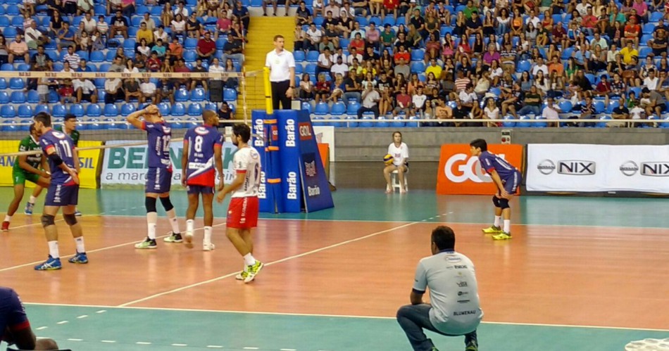 Blumenau vence a segunda partida na Superliga B de vôlei masculino