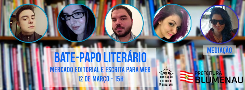Escritores e blogueiros debatem mercado editorial na Internet