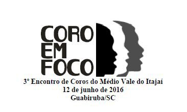 Vem aí o 3º Encontro de Coros do Médio Vale