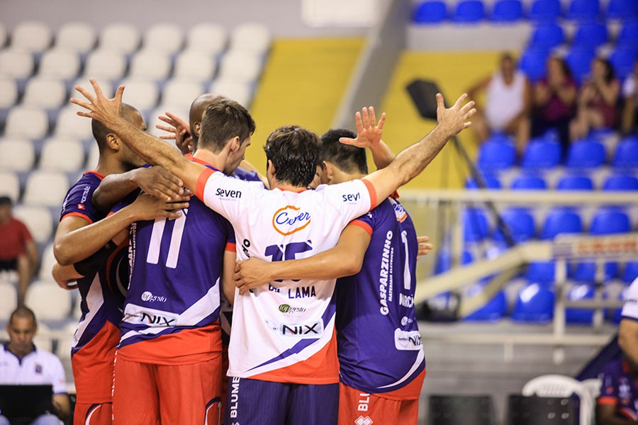 Vôlei de Blumenau joga a 2ª partida das quartas de final da Superliga B
