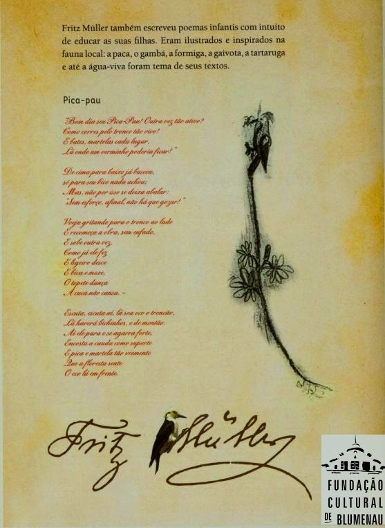 Memória Digital: ciência e a poesia de Fritz Müller