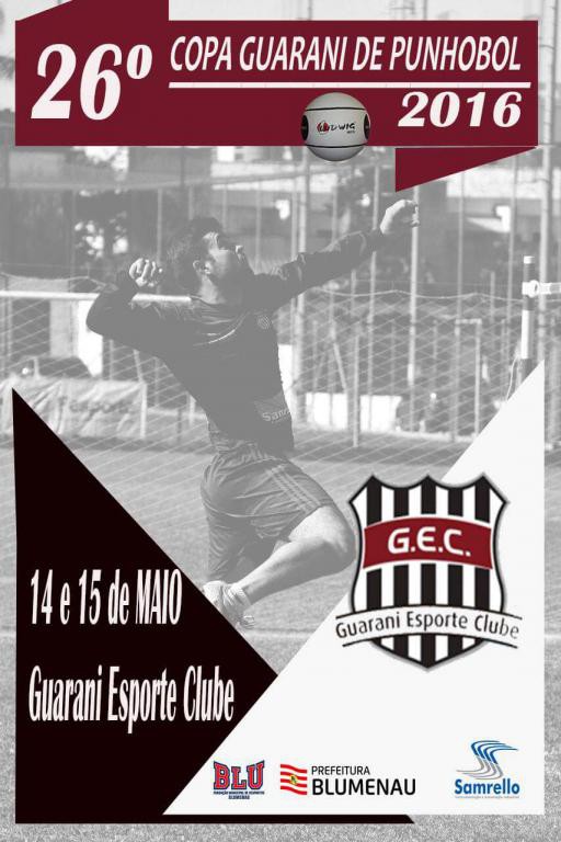 Copa Guarani de Punhobol ocorre neste fim de semana