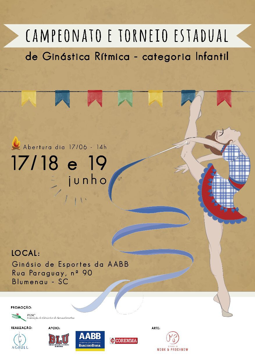 Blumenau sedia competição de Ginástica Rítmica